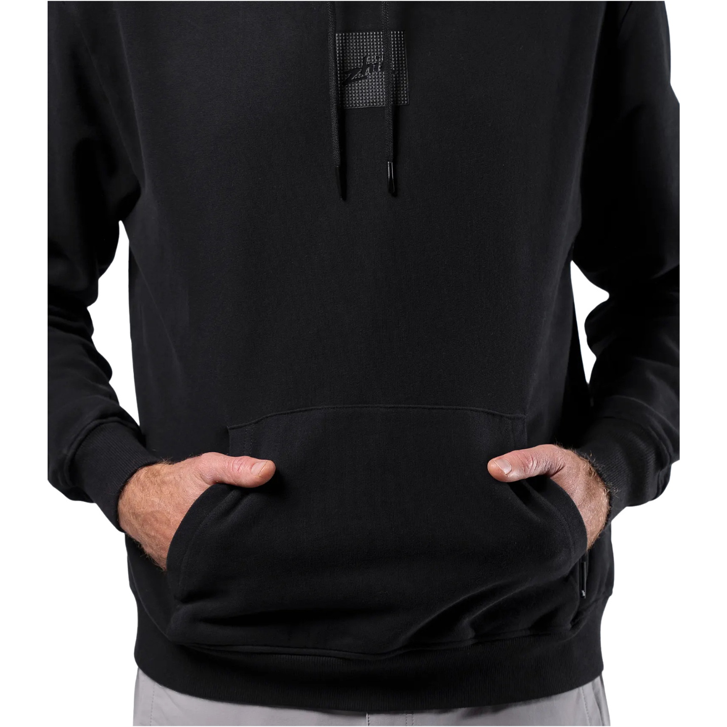 2026 Zhik Mens Carbon Hoodie HDI-0022-M-BLK - Black